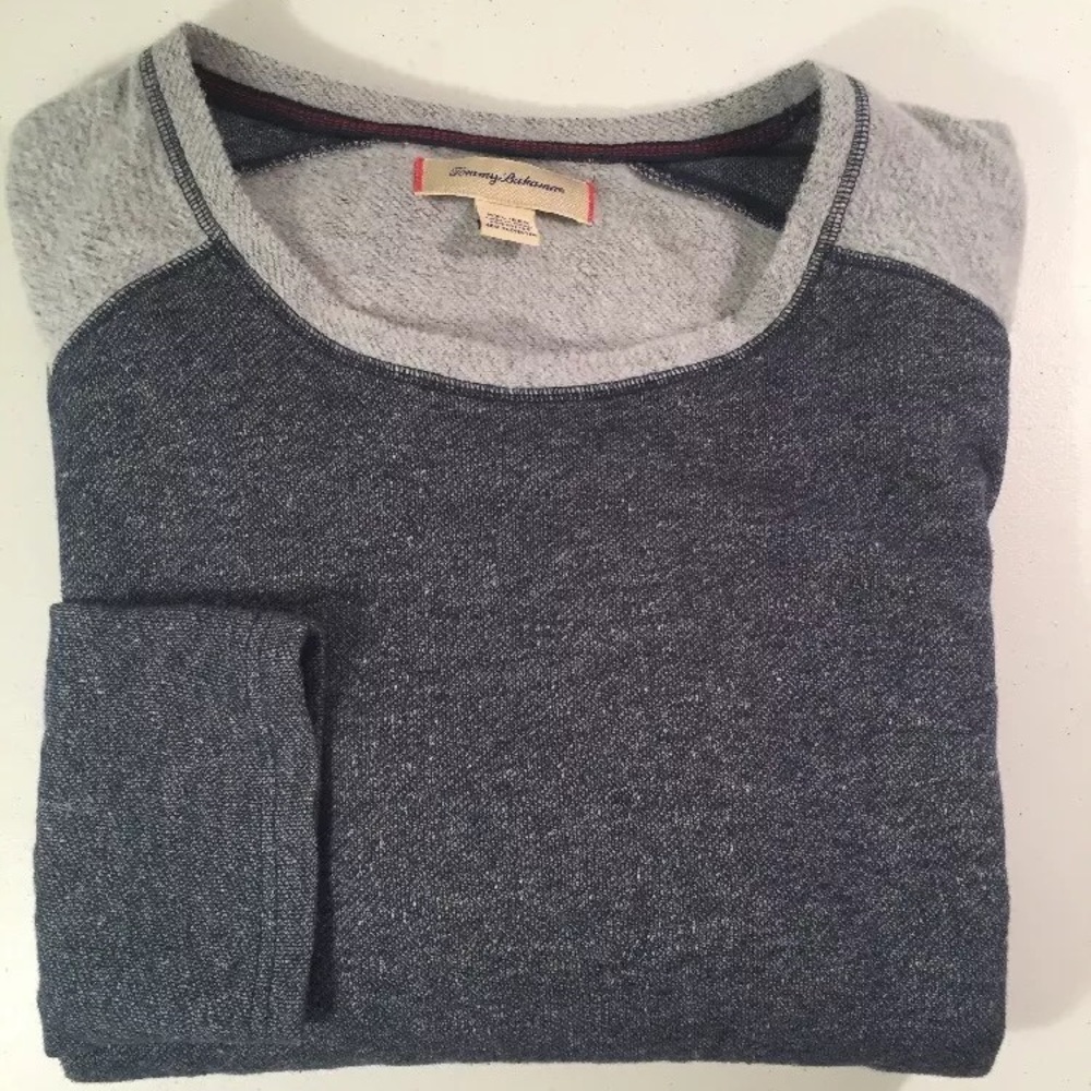 Tommy Bahama Mens Long Sleeve Heather Sweater